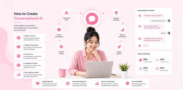 how to create conversational AI