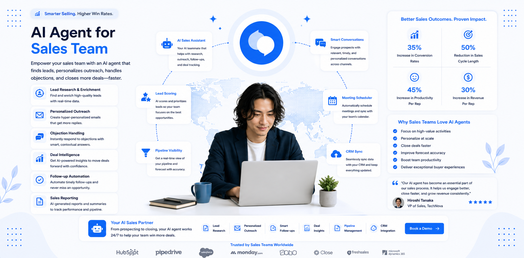 AI agent for sales team