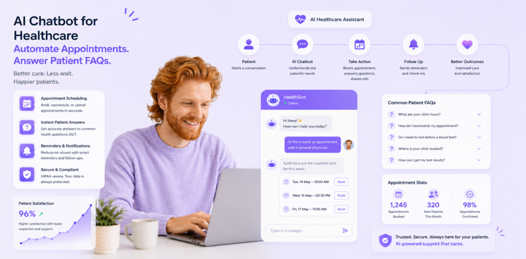 AI chatbot for healthcare