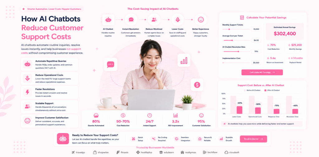 reduce customer support costs AI