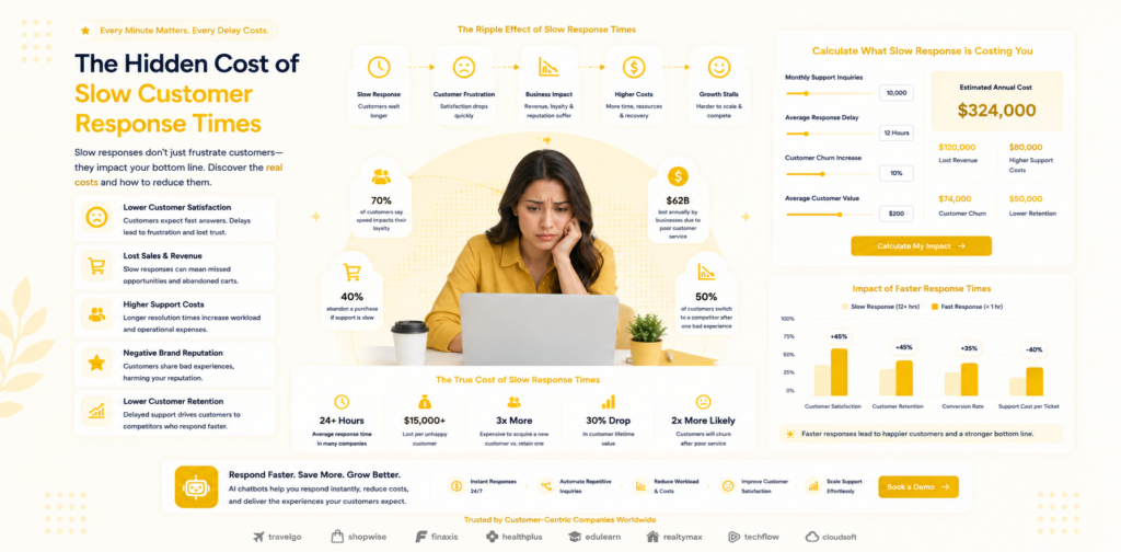 customer response time impact business
