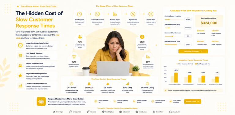 customer response time impact business