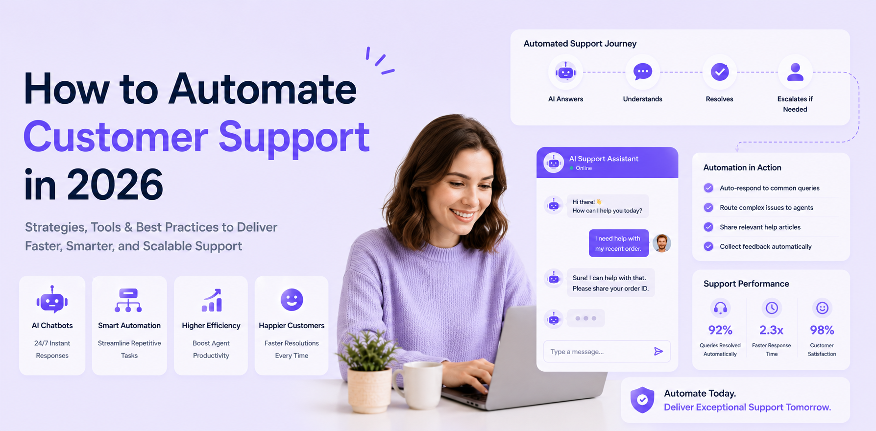 how to automate customer support 2026